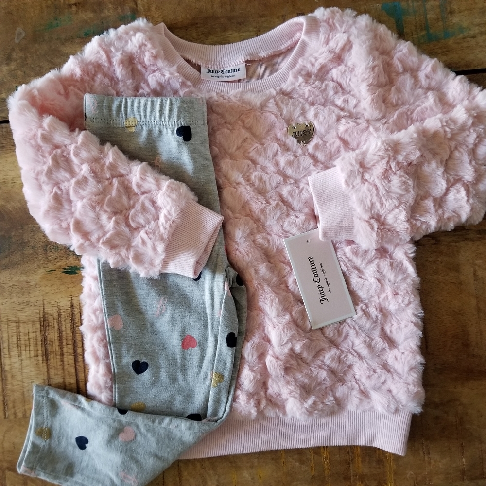 NWT Juicy Couture Sweater and Leggings